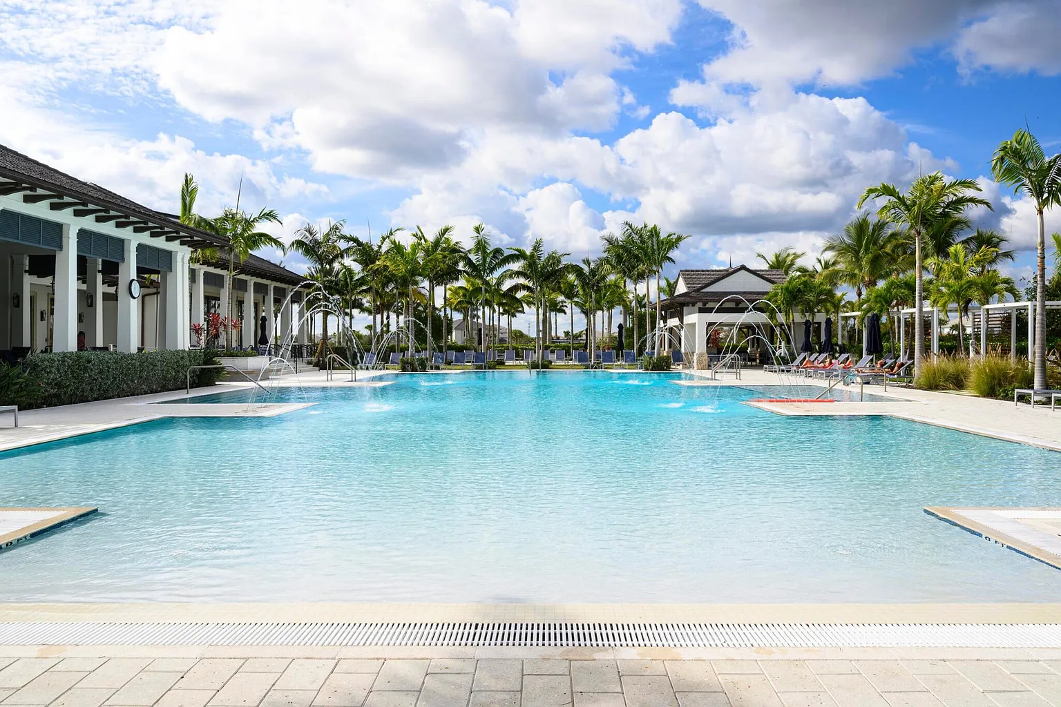 Resort-style community pool at the clubhouse